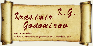 Krasimir Godomirov vizit kartica
